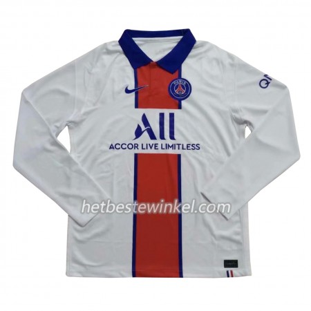 Paris Saint-Germain PSG Voetbalshirts Uit 2020/21 - LS